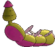 Three-Segment Form Dudunsparce back shiny animated
