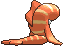 Stretchy Form Tatsugiri back shiny animated