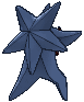 Mega Starmie back shiny animated