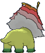 Mega Meganium back shiny animated