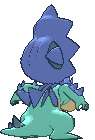 Mega Feraligatr back shiny animated