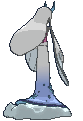 Mega Froslass back shiny animated
