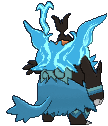 Mega Emboar back shiny animated
