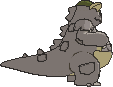 Kangaskhan back shiny animated