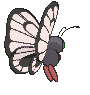 Butterfree back shiny animated