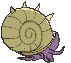 Omastar back shiny animated