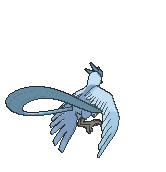 Articuno back shiny animated