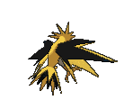 Zapdos back shiny animated