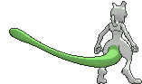 Mewtwo back shiny animated