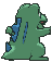 Totodile back shiny animated