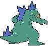 Feraligatr back shiny animated