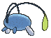 Chinchou back shiny animated