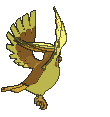 Pidgeot back shiny animated