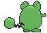 Marill back shiny animated