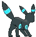 Umbreon back shiny animated