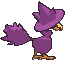 Murkrow back shiny animated