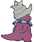 Slowking back shiny animated