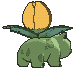Ivysaur back shiny animated