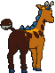 Girafarig back shiny animated