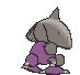 Hitmontop back shiny animated