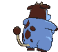 Miltank back shiny animated