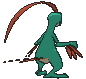 Grovyle back shiny animated