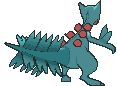 Sceptile back shiny animated
