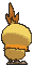 Torchic back shiny animated