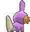 Mudkip back shiny animated