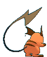 Raichu back shiny animated