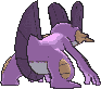 Swampert back shiny animated