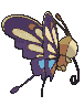 Beautifly back shiny animated