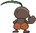 Nuzleaf back shiny animated