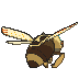 Ninjask back shiny animated