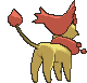 Delcatty back shiny animated