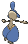 Medicham back shiny animated