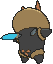 Illumise back shiny animated