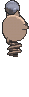 Spoink back shiny animated