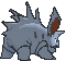 Nidorino back shiny animated