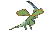 Flygon back shiny animated