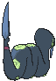 Seviper back shiny animated