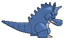 Nidoking back shiny animated