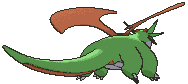 Salamence back shiny animated