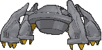 Metagross back shiny animated