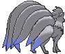 Ninetales back shiny animated