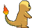 Charmander back shiny animated