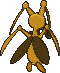 Kricketune back shiny animated