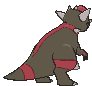 Rampardos back shiny animated
