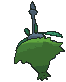 Plant Wormadam back shiny animated