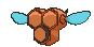 Combee back shiny animated